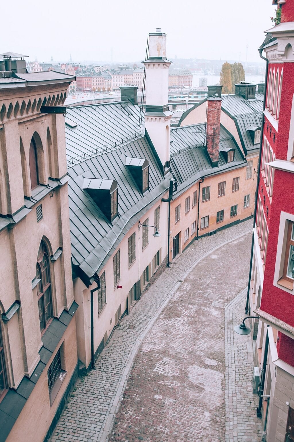 Kaupunkitalojen kattoja